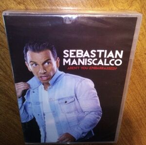 Sebastian Maniscalco Aren't You Embarrassed? 2015 Comedy DVD Sealed